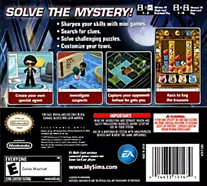 Image n° 2 - boxback : MySims - Agents